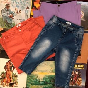 Kensie, Voilets & Roses and Revelation pants size 8